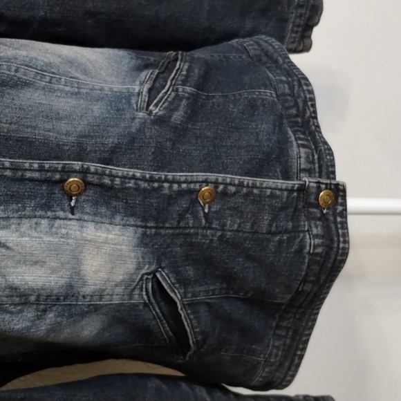 Cripple Creek Ranchwear Button Up Denim Jacket Size Medium - Picture 4 of 11